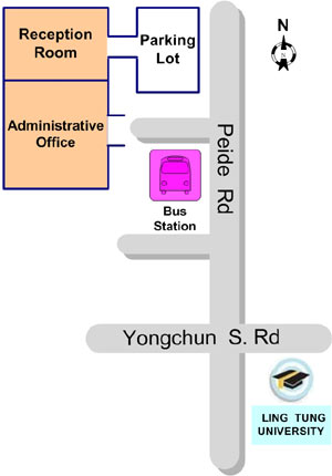 Location of Reception Room